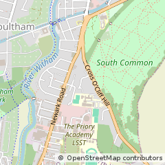 Map of Lincoln