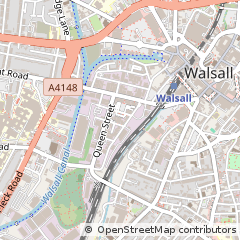 Map of Walsall