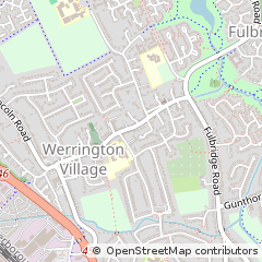 Map of Peterborough