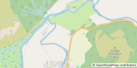 Map of Braemar