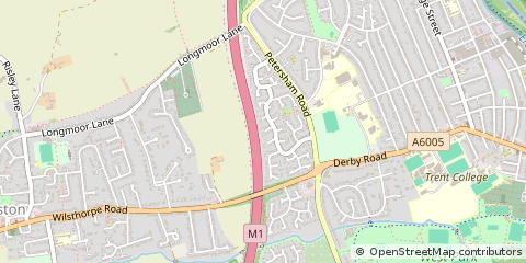 Map of Nottingham