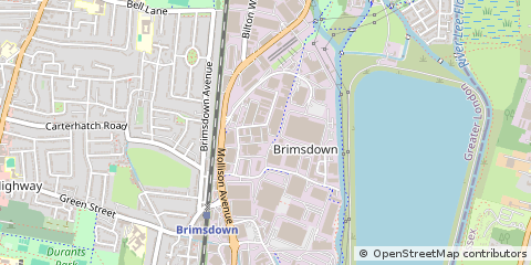 Map of Middlesex