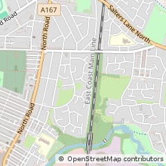 Map of Durham