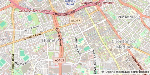 Map of Manchester