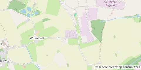 Map of Shrewsbury, Shropshire
