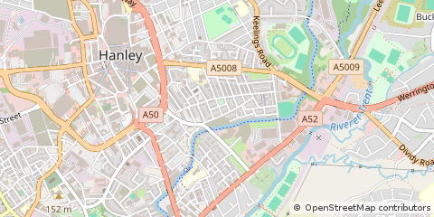 Map of Stoke-on-Trent