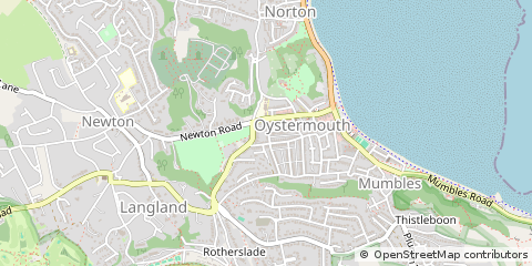 Map of Swansea