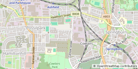 Map of Glasgow