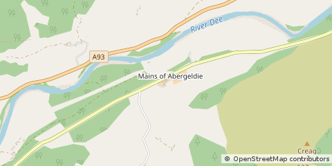 Map of Aberdeenshire