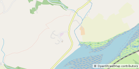 Map of Carmarthen, Carms