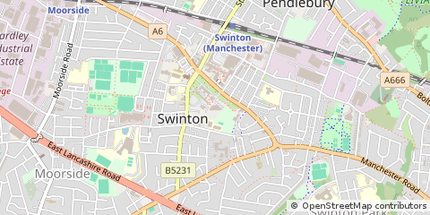 Map of Manchester