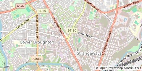Map of Manchester