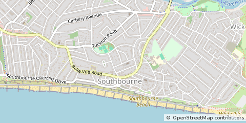 Map of Bournemouth