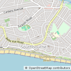 Map of Bournemouth