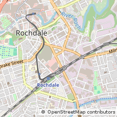 Map of Rochdale