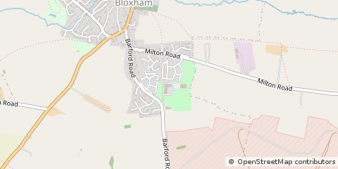 Map of Banbury, Oxfordshire