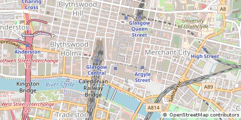 Map of Glasgow
