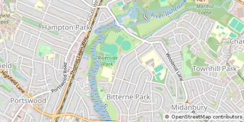 Map of Southampton