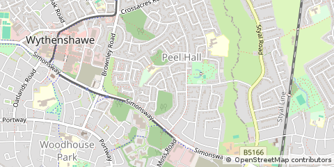 Map of Manchester