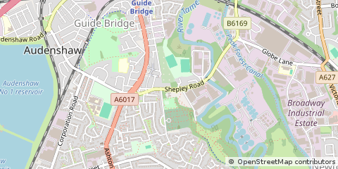 Map of Manchester