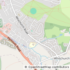 Map of Tavistock, Devon