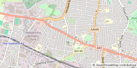 Map of Birmingham
