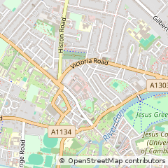Map of Cambridge