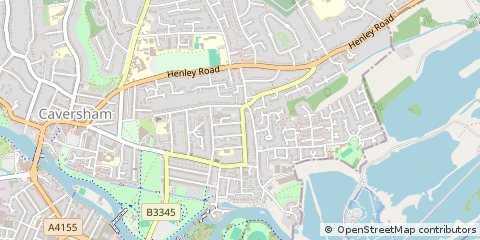 Map of Reading
