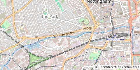 Map of Nottingham