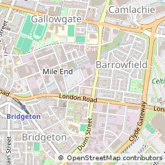 Map of Glasgow
