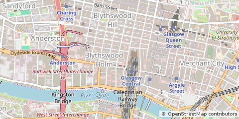 Map of Glasgow
