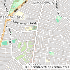 Map of Bournemouth, Dorset