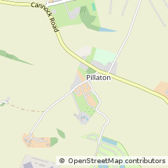Map of Penkridge, Staffordshire