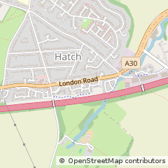 Map of Basingstoke, Hampshire