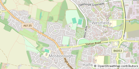 Map of Sheffield