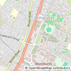 Map of Gloucester, Gloucestershire