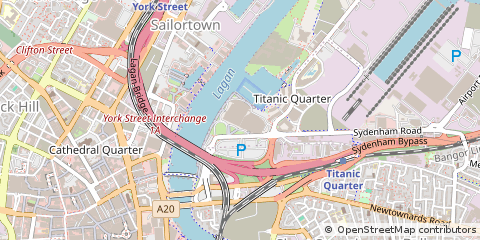 Map of Belfast