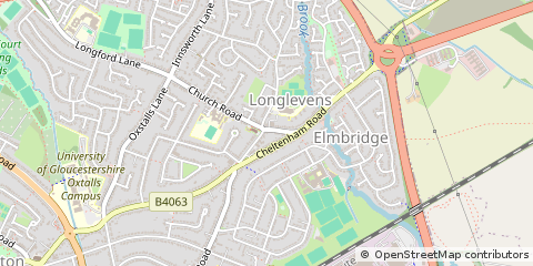 Map of Gloucester