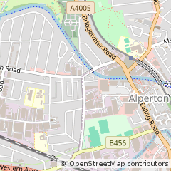 Map of Wembley, Middlesex