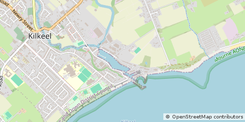 Map of Newry, County Down