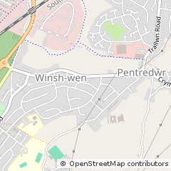 Map of Swansea