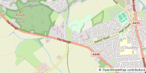 Map of Studley