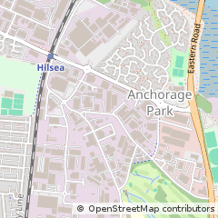 Map of Portsmouth, Hampshire