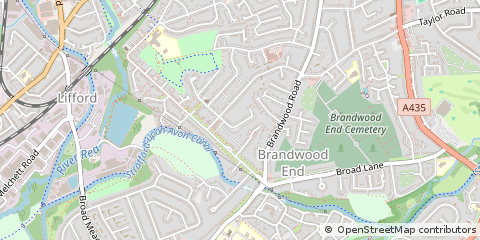 Map of Birmingham