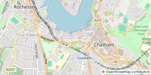 Map of Chatham