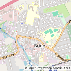 Map of Brigg, North Lincolnshire