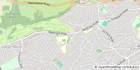 Map of Sheffield