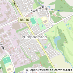 Map of West Lothian