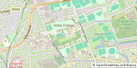Map of Edinburgh