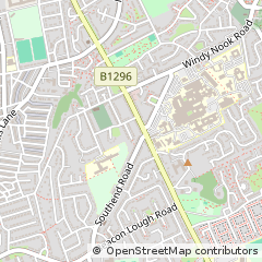 Map of Gateshead